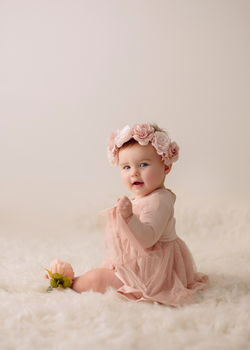Baby studio photography