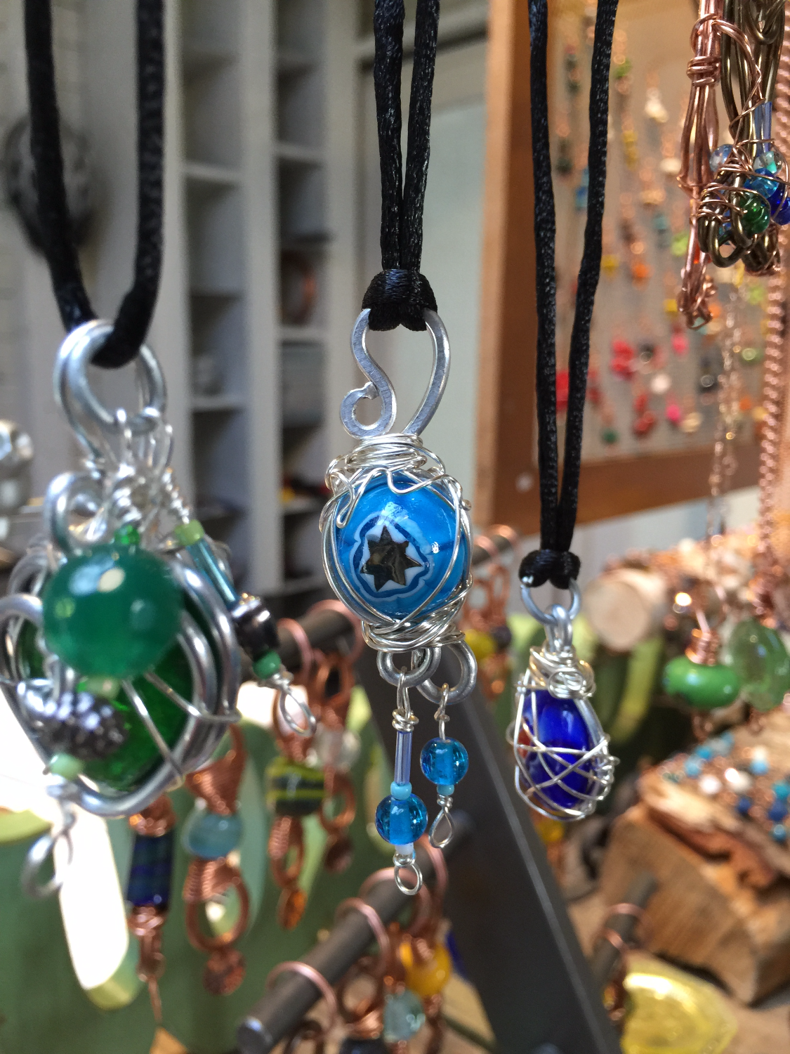 Glass One of a Kind Jewelry