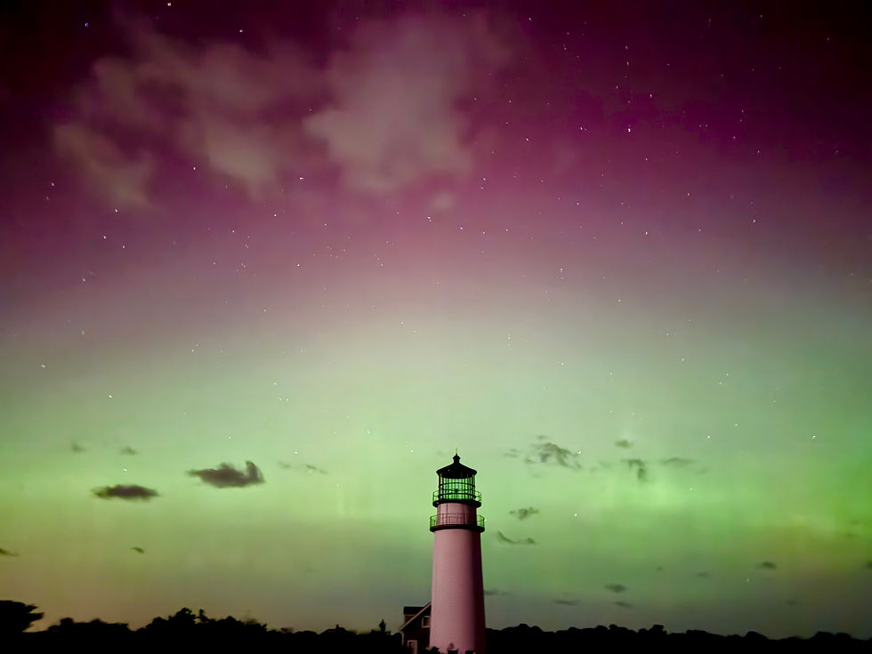 Aurora Borealis seen in 2024 Province Town