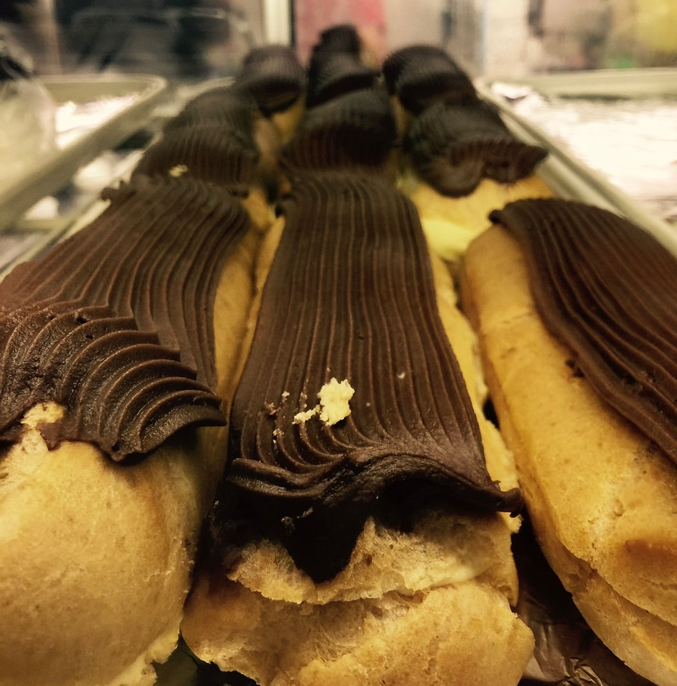 Barnstable County Fair, Cape Cod MA Boston Crème Eclairs