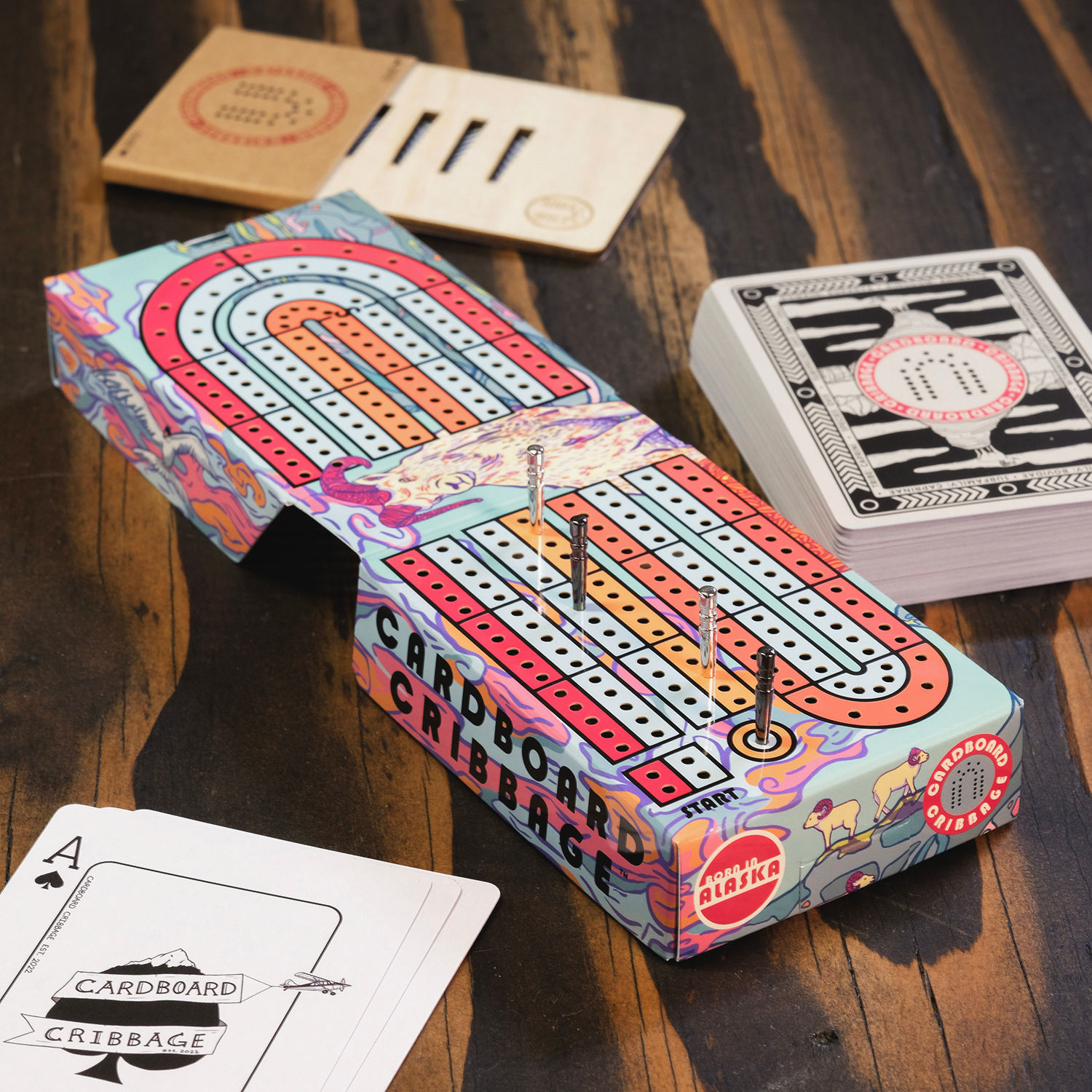 The Rambunctious Pack - Travel Cribbage Set