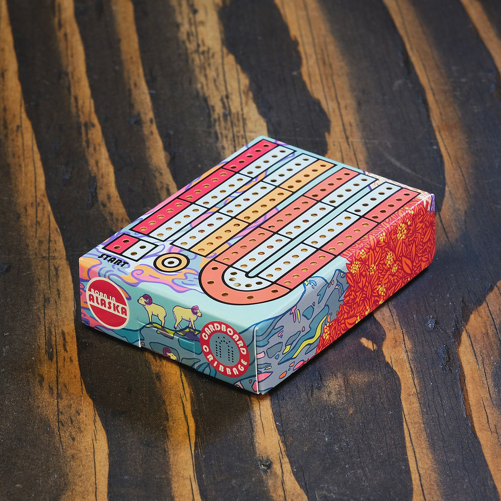 Thumbnail: The Rambunctious Pack - Travel Cribbage Set
