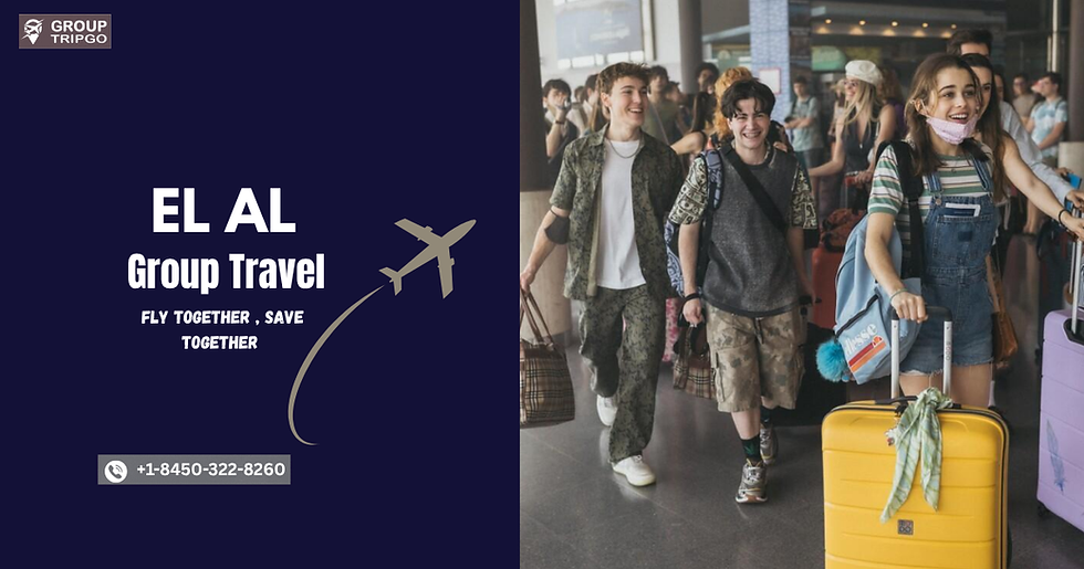 EL AL Group Travel: Easily Book a Group Ticket