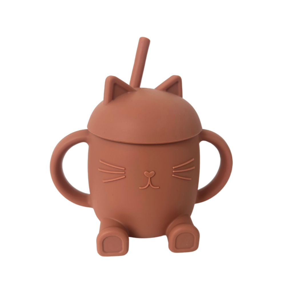 Vaso gatito con patas