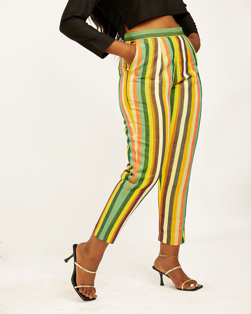 Thumbnail: Lerato Aso Oke Trouser and Top Set