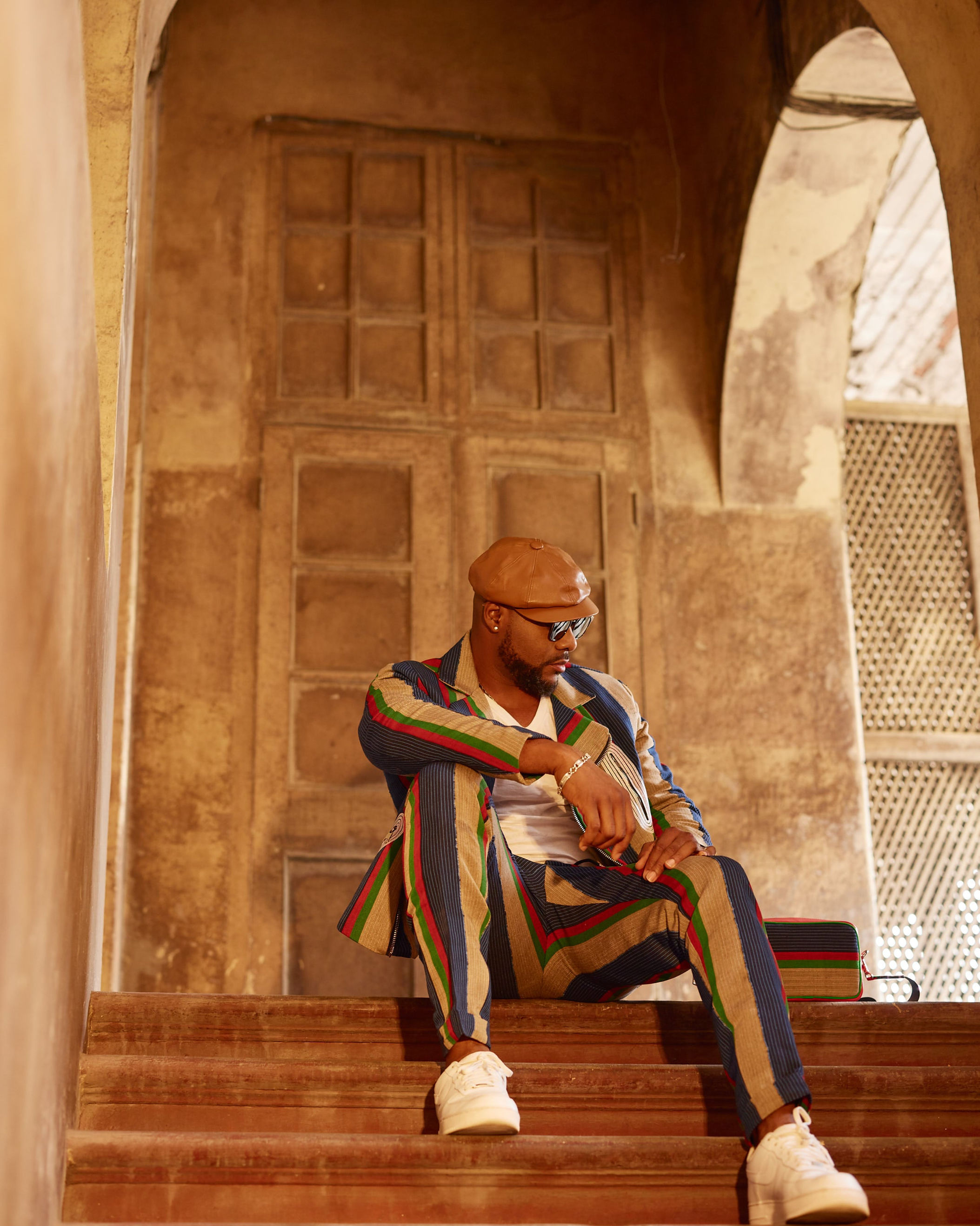 Aso Oke Jacket and Pant Set