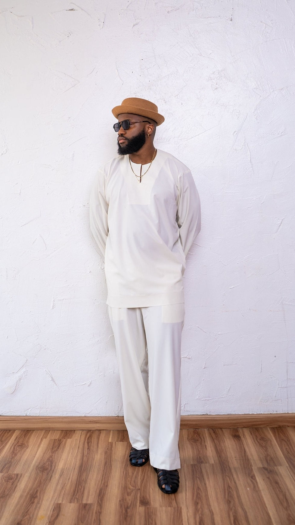 Thumbnail: Unpainted 3 Piece Silk Set