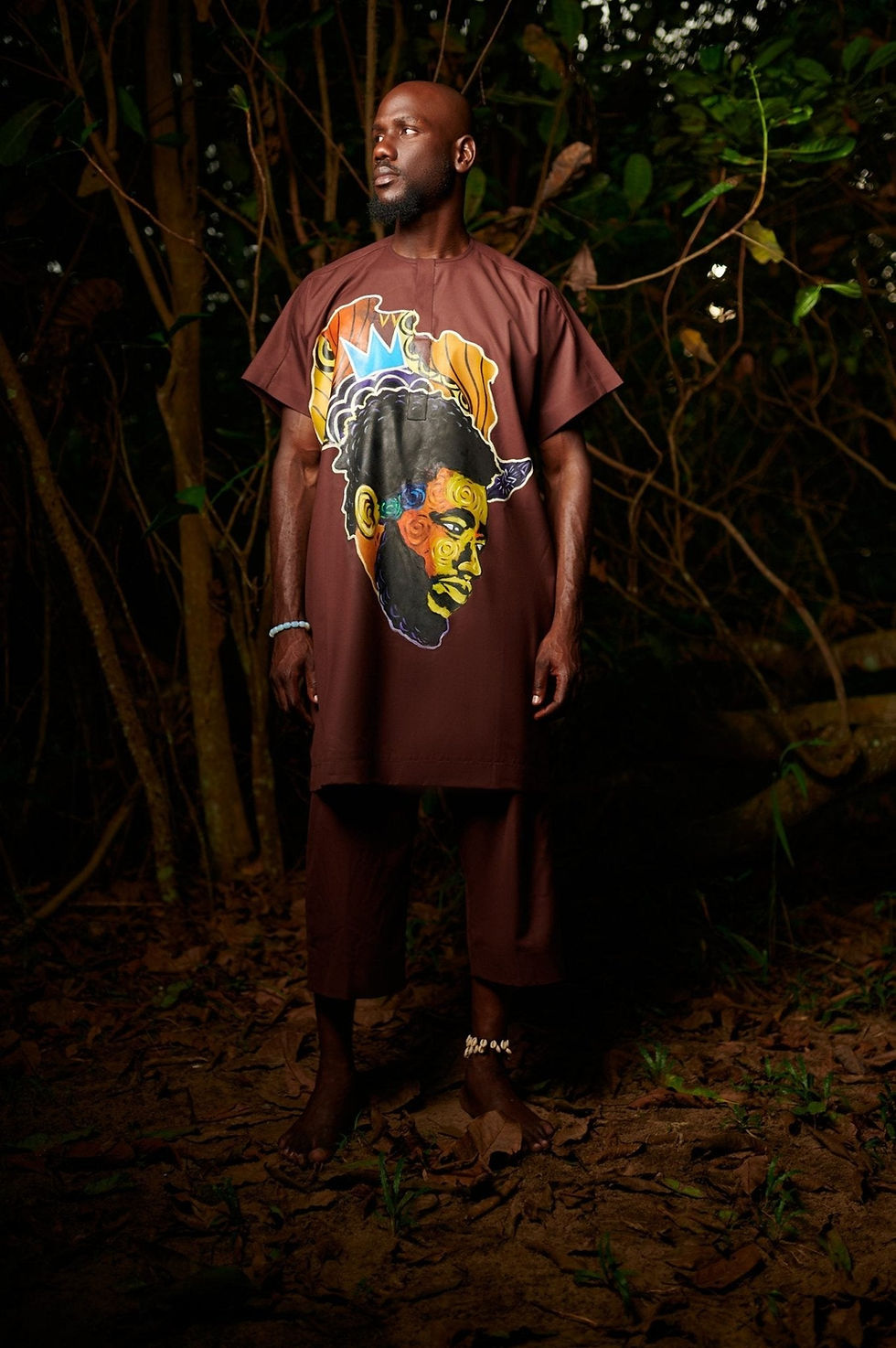 Thumbnail: Afro Panther Tribute Piece - Danshiki Set