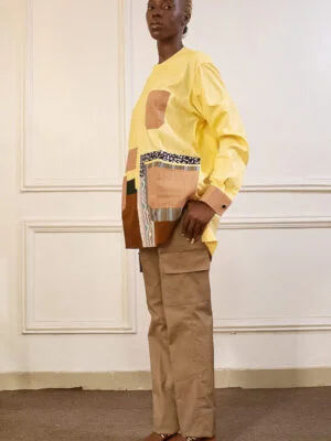 Adire trouser