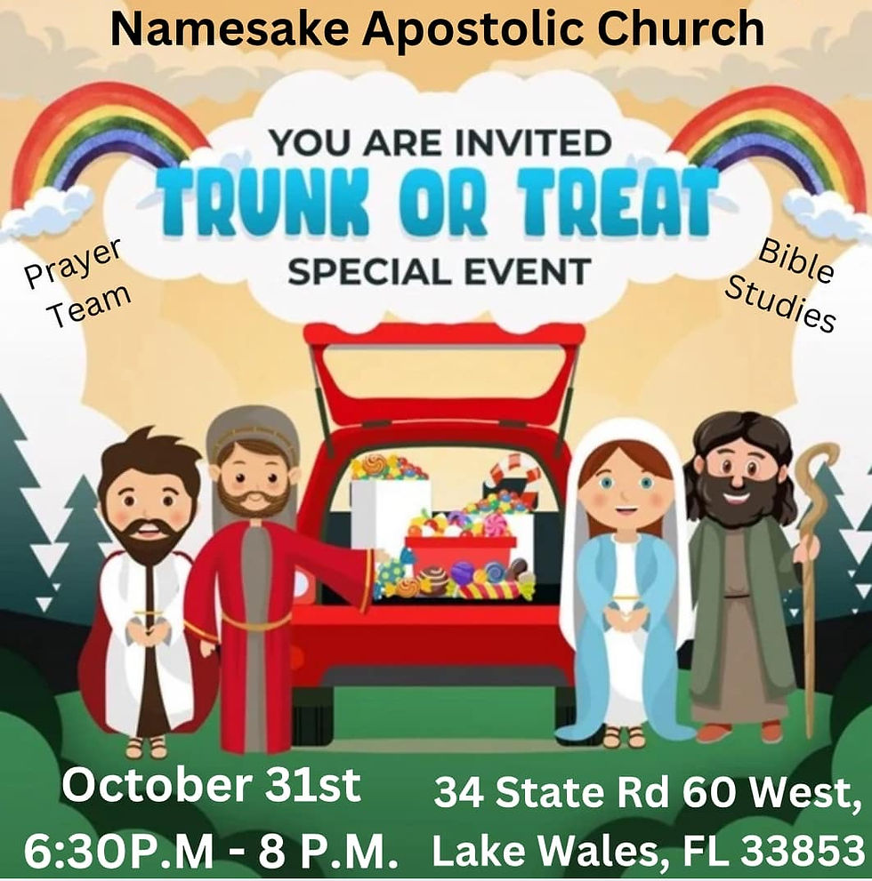 TRUNK OR TREAT