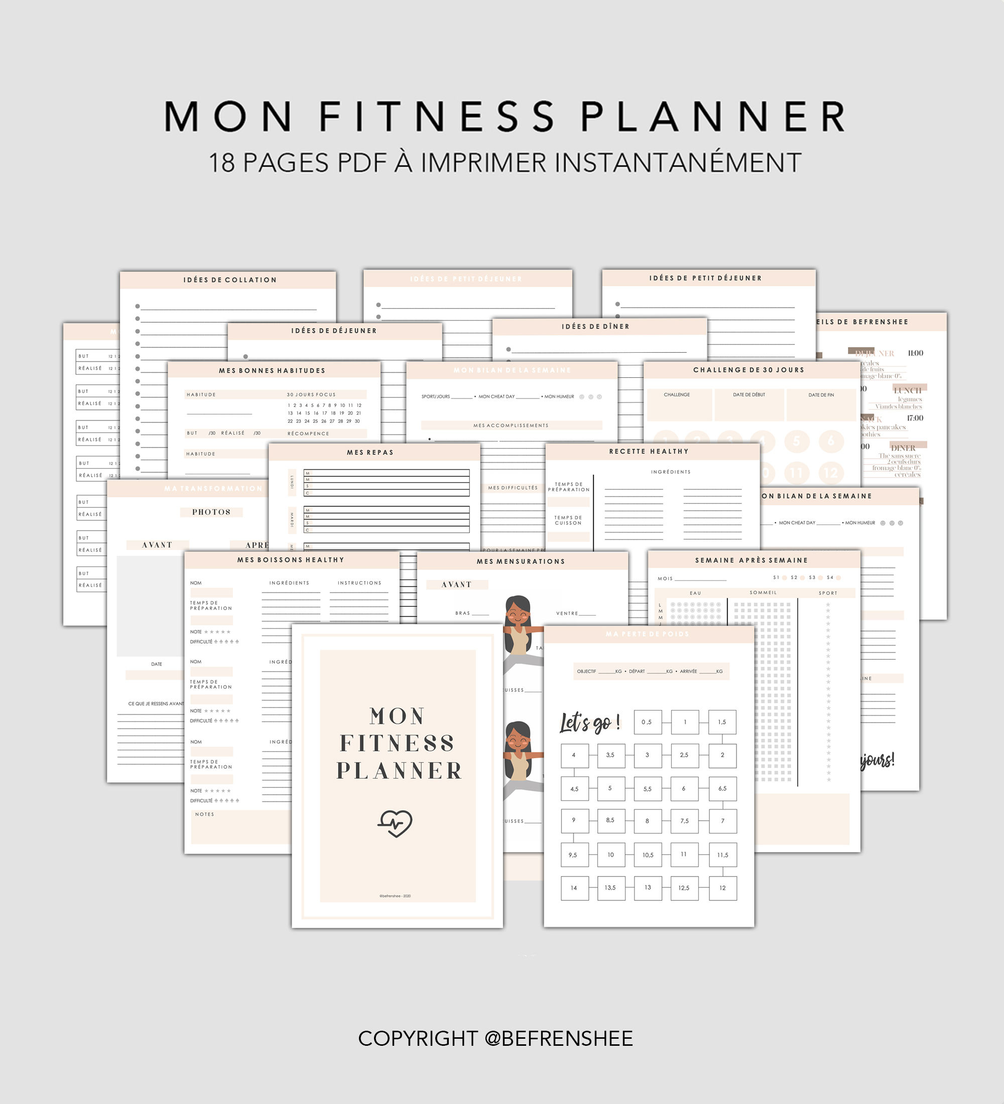 MON FITNESS PLANNER