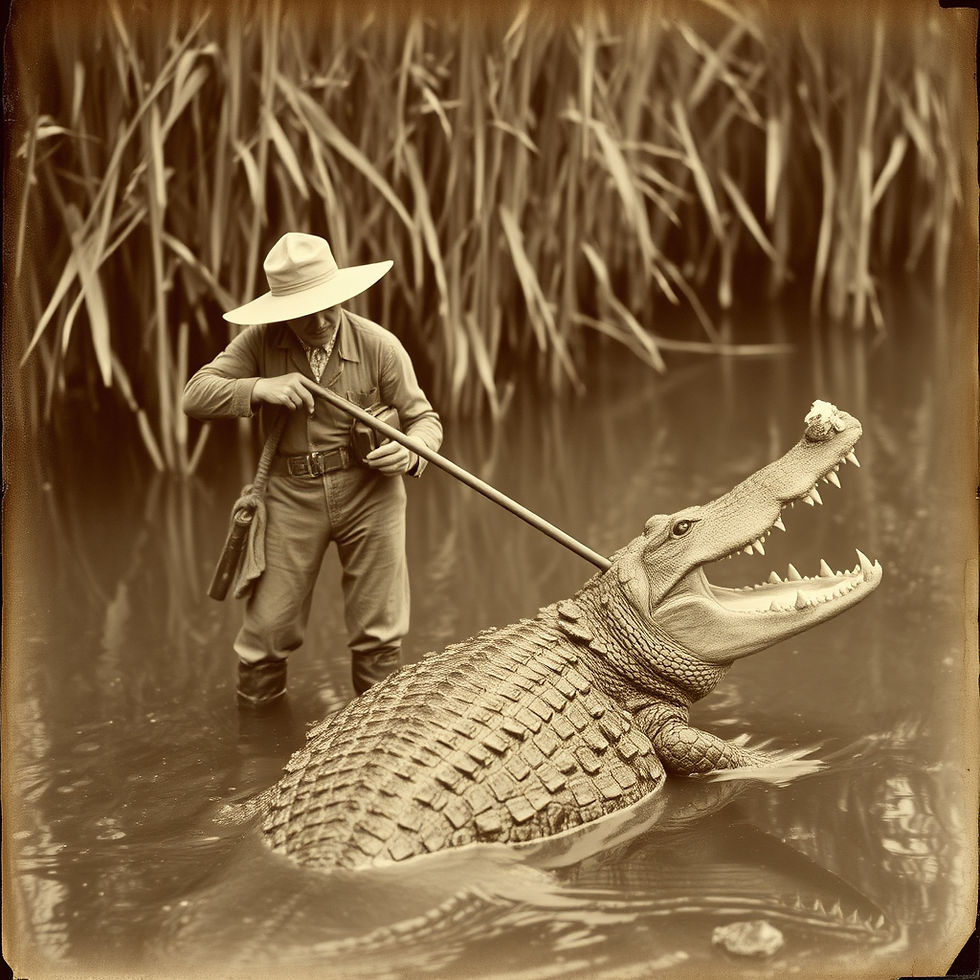The Bounty of the Bayou: Alligator Farming in Louisiana