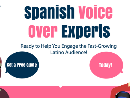 Looking for Professional Spanish Voice Over Talent?