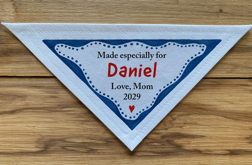 Thumbnail: Corner Fabric Quilt Label