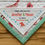 Thumbnail: Christmas Fabric Corner Quilt Label