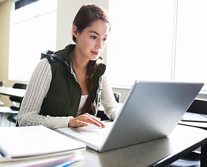 Woman Studying