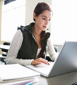 Woman Studying
