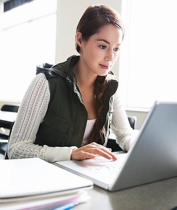 Woman Studying