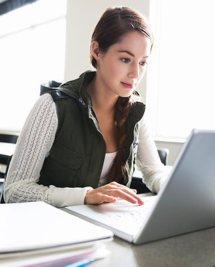 Woman Studying