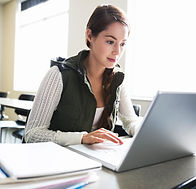 Woman Studying