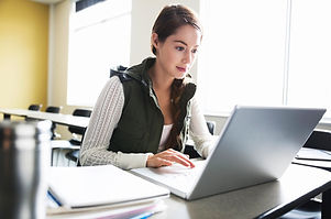 Woman Studying