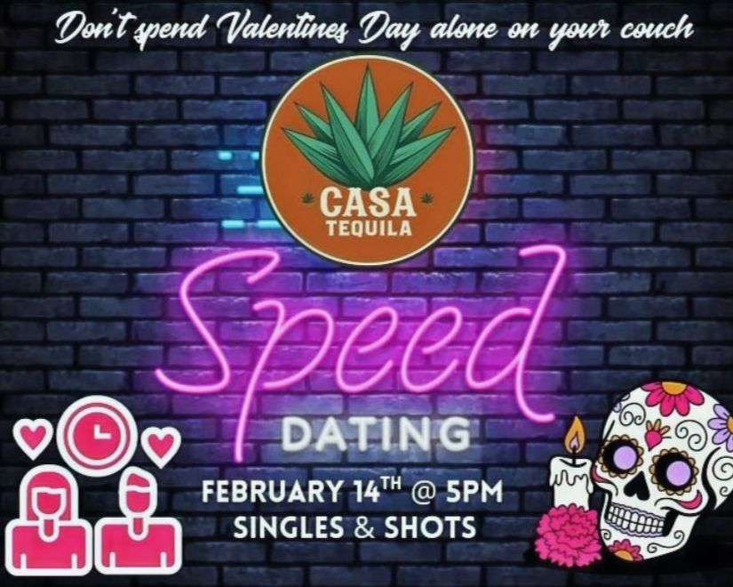 VALENTINES DAY SPEED DATING @ CASA TEQUILA