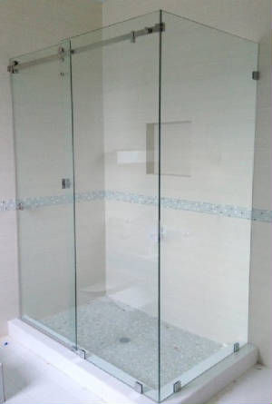 90 degree Serenity shower