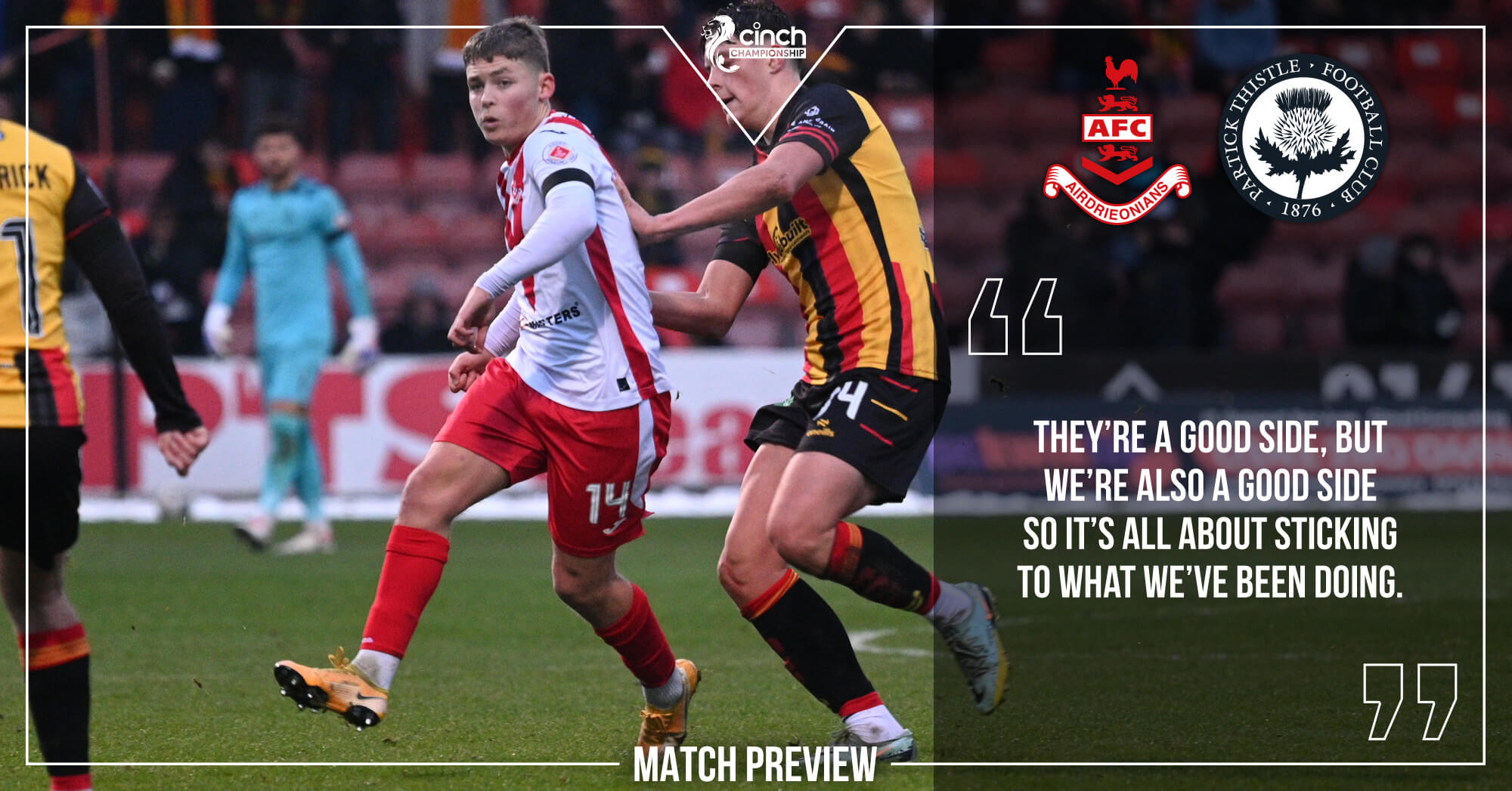 Airdrieonians vs Partick Thistle