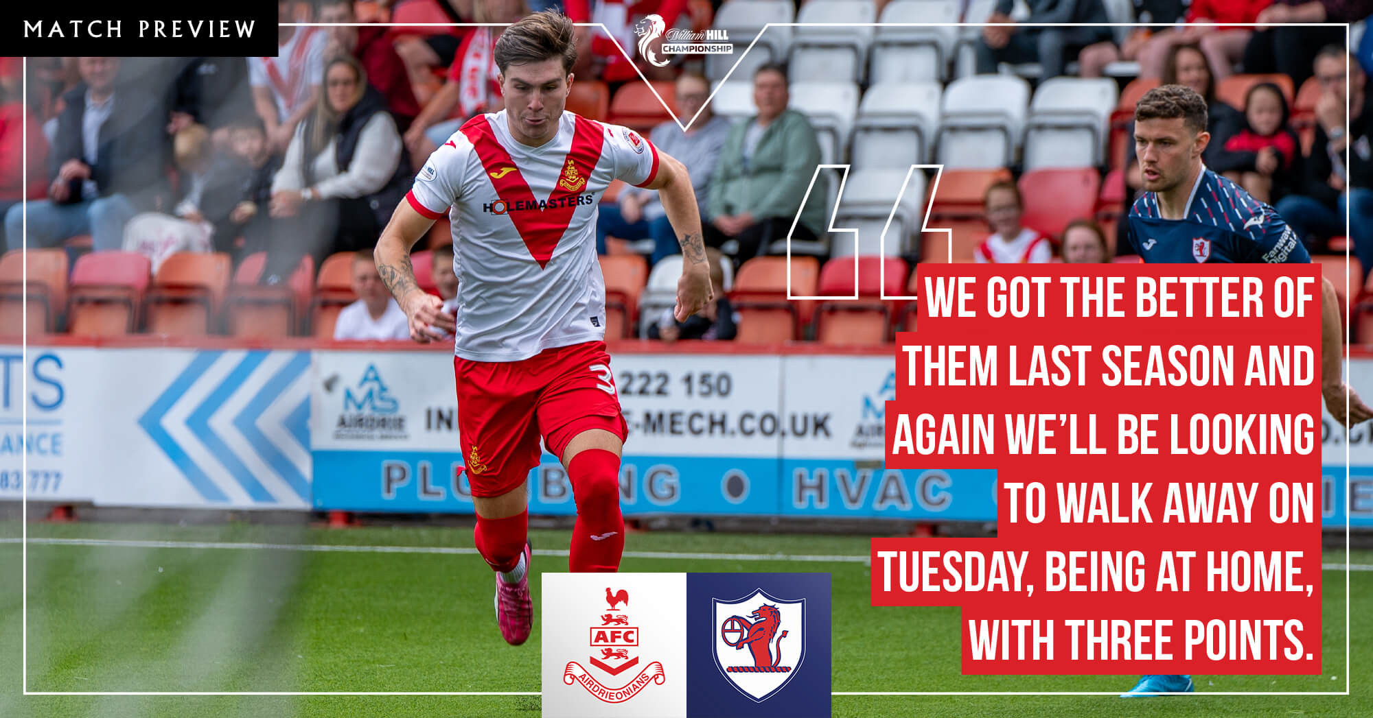 Airdrieonians vs Raith Rovers