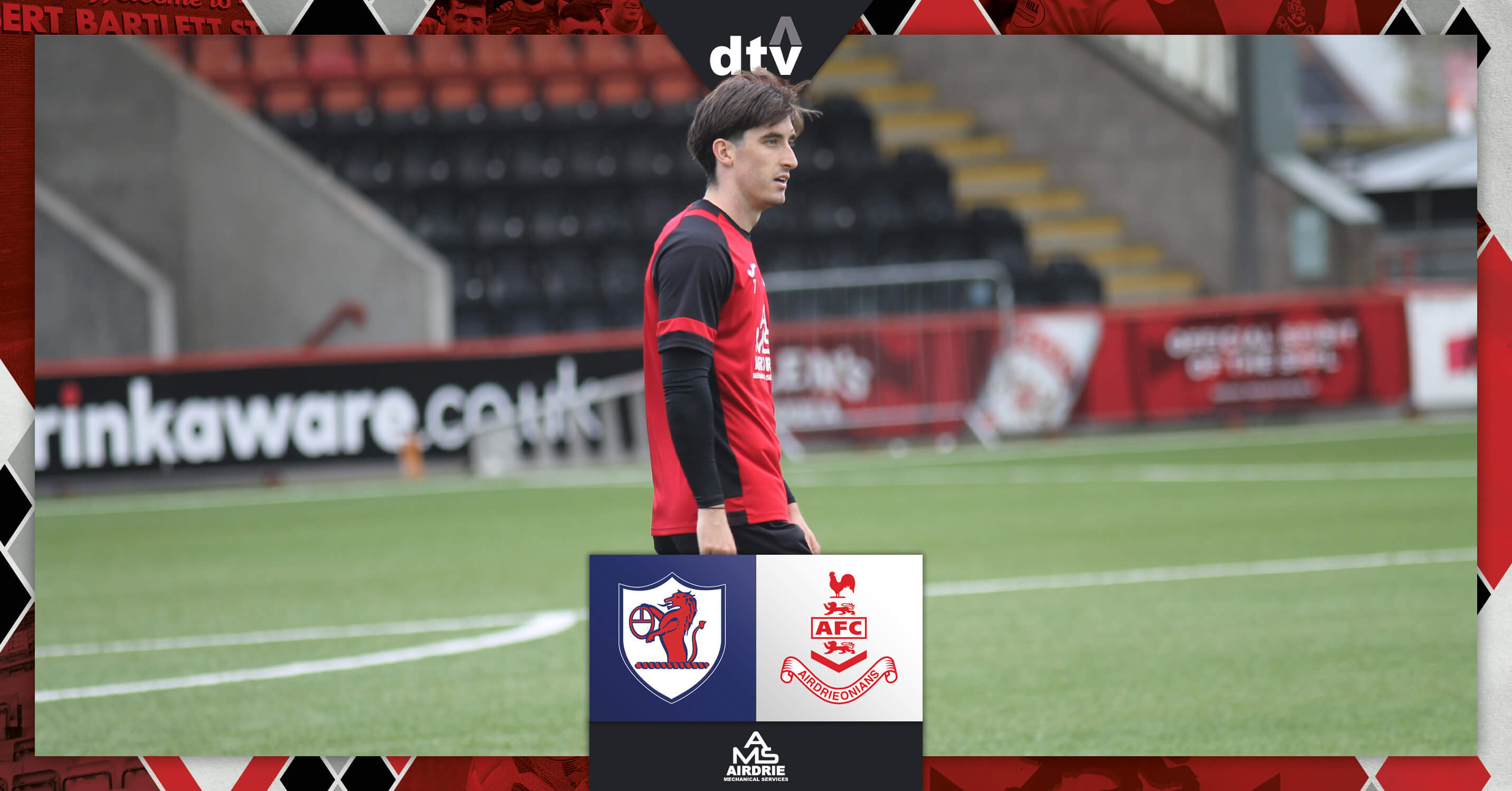 Jason Dair Raith Rovers DTV: Raith Rovers vs Airdrieonians
