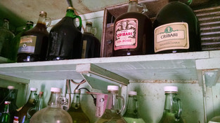 homemade wine and spirits