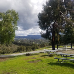 Camping at Laguna Seca racetrack