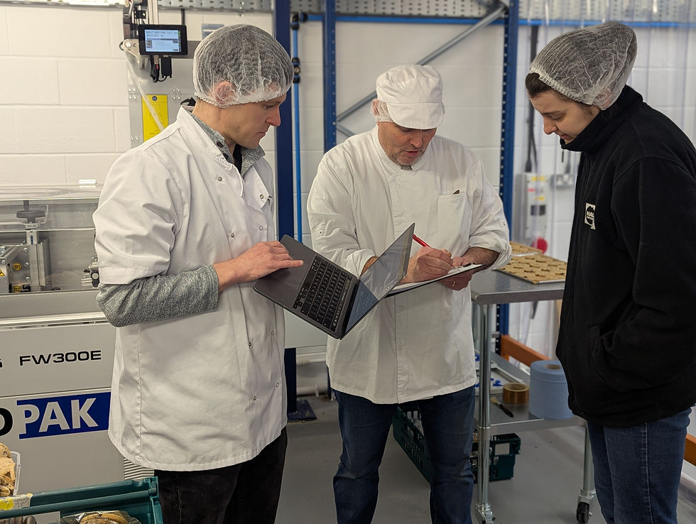 Photo of ethical employers Grace Enterprises at the Half the Story bakery.