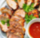 Bibi's BBQ Pork Platter