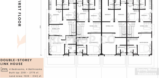 SpringWood Layout - Linked 1st Floor