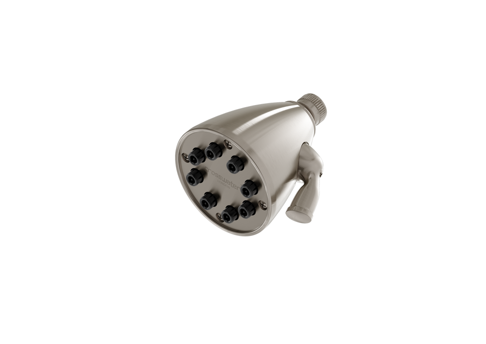 8-Jet Shower Head - Brushed Nickel finish
