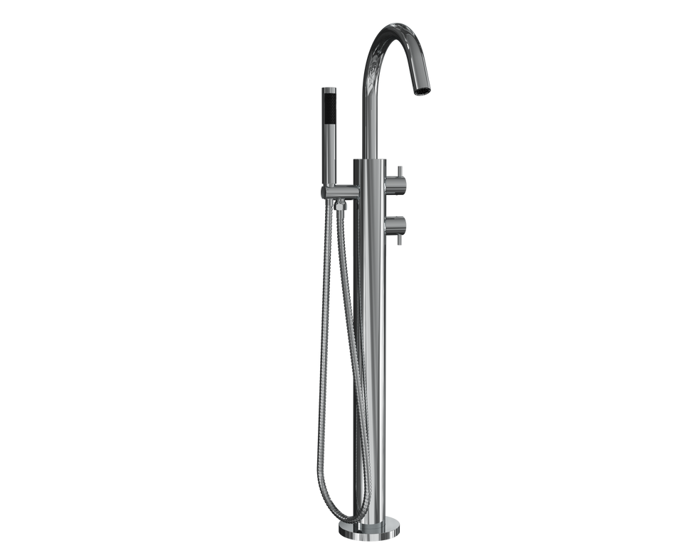 Thermostatic Tub Filler - Chrome finish
