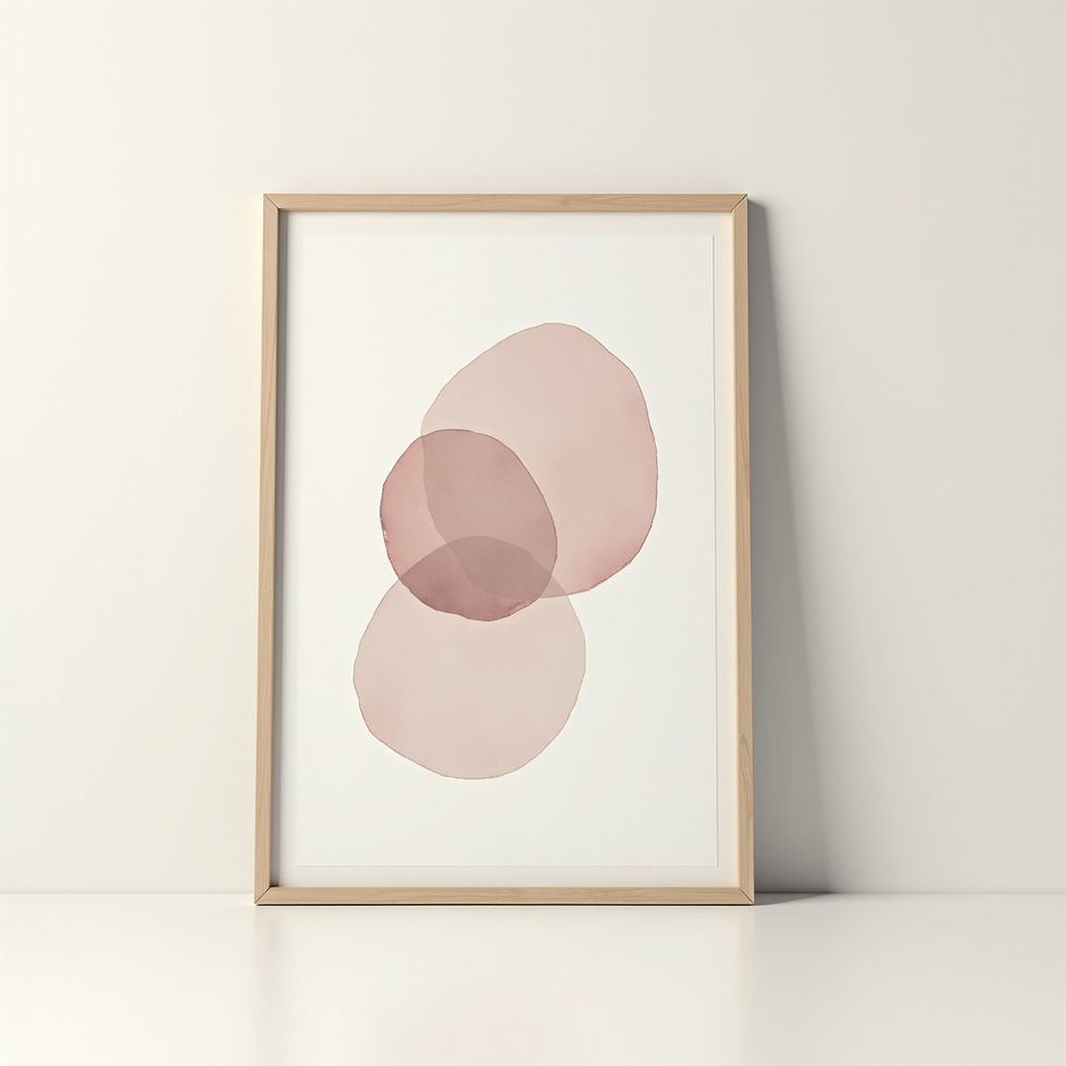 Abstract Shapes Print