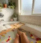 soaking in bath tea 