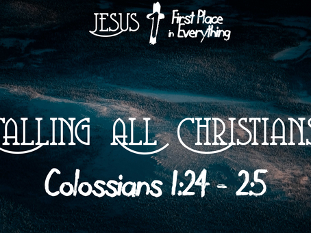 Calling All Christians
