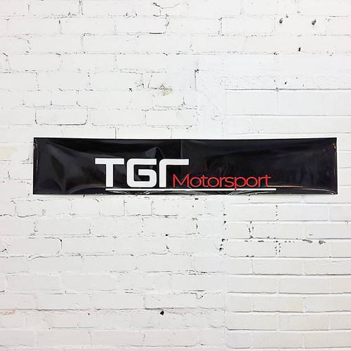 TGR Motorsport sunstrip in black TGR Motorsport