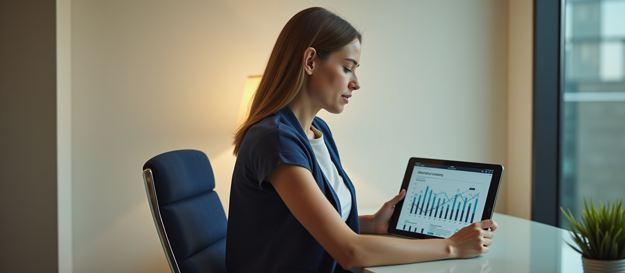 Midwest small business owner using AI tools