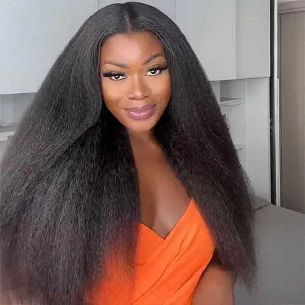 Kinky straight Frontal 13x6