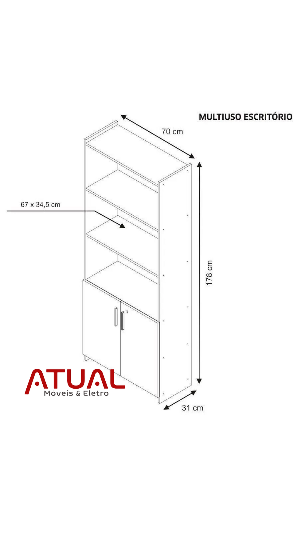 Miniatura: Armário multiuso Notavel