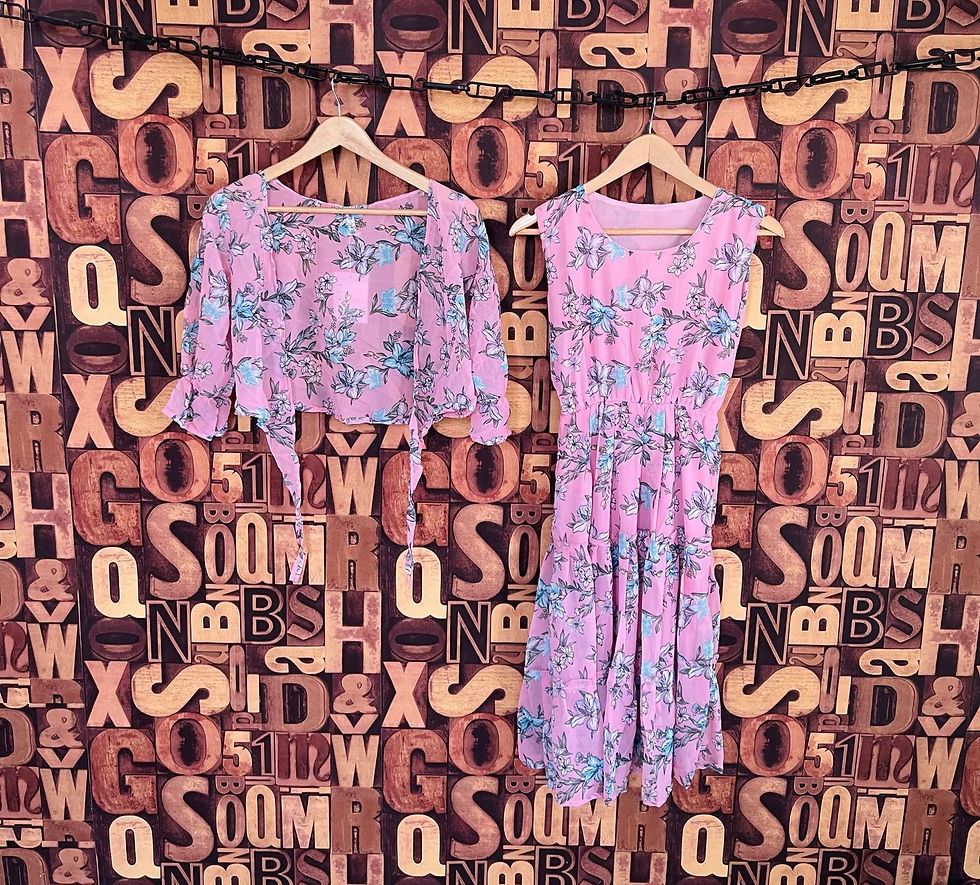 Thumbnail: Floral knot dress