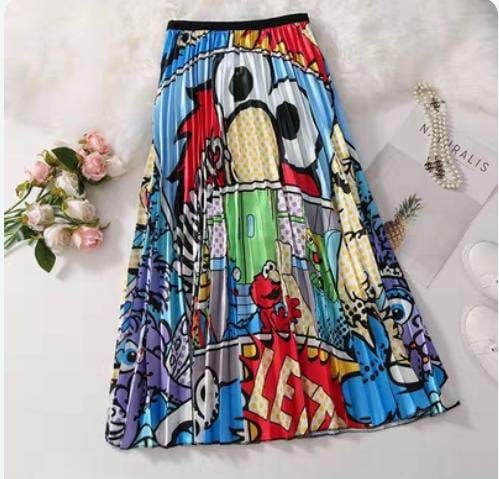Thumbnail: Cartoon pleated skirt ♥️