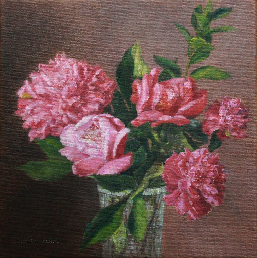 "Pink Peonies"