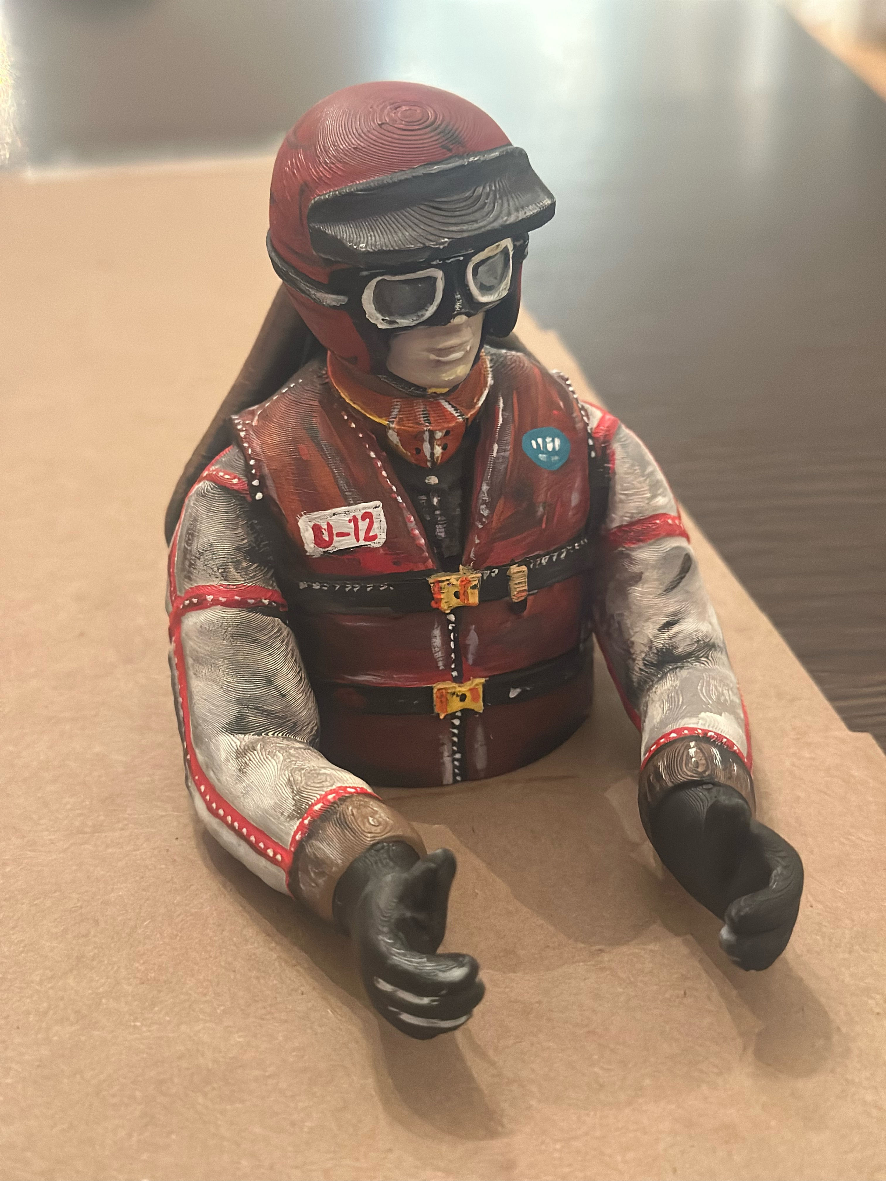 Scale Open Cockpit Driver (Unpainted)