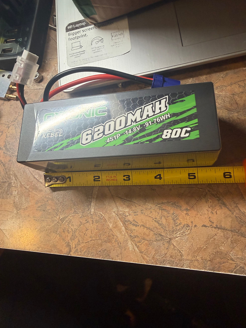 Thumbnail: Ovonic Battery 4S 6200mah 80C Hard Pack