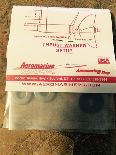 Thrust Washer Set 3/16